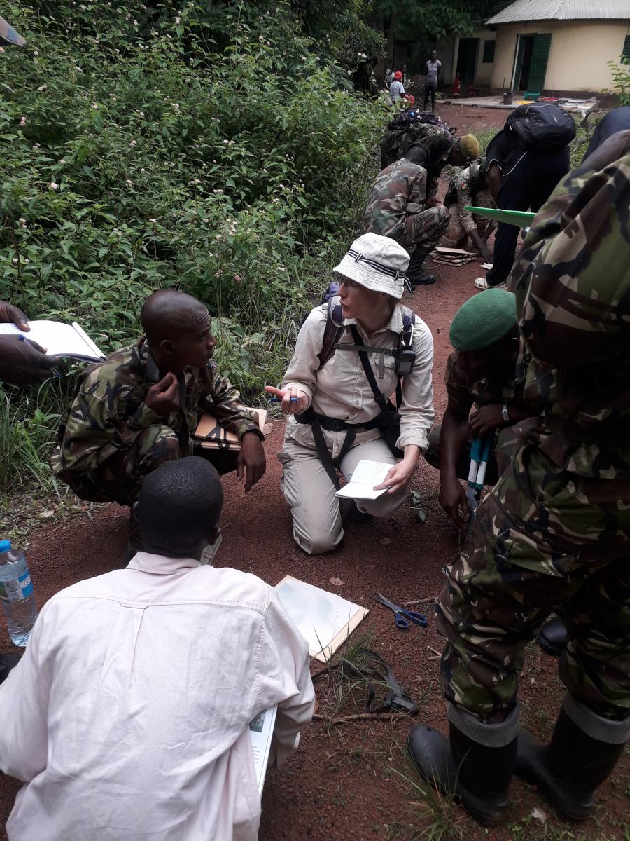 Méthode de collecte d’échantillon d'espèces.