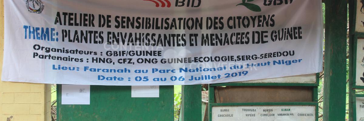 Banderole affichée